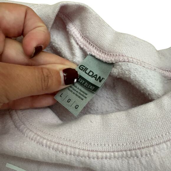 Elle Woods for President 2024 Pink Crewneck Sweatshirt women’s size large - Picture 3 of 4